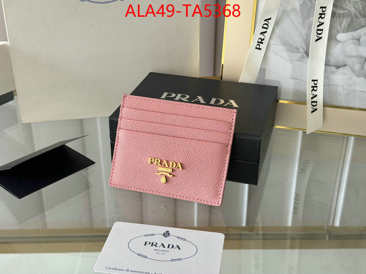 Prada Bags(TOP)-Wallet high quality replica ID: TA5368 $: 49USD,