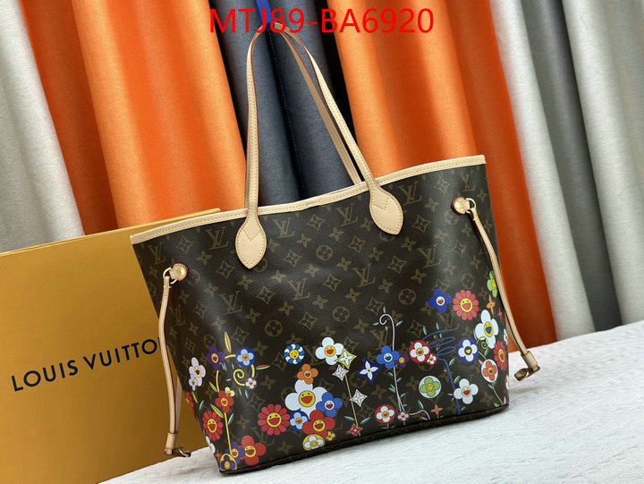 LV Bags(4A)-Neverfull- best quality fake ID: BA6920 $: 89USD,