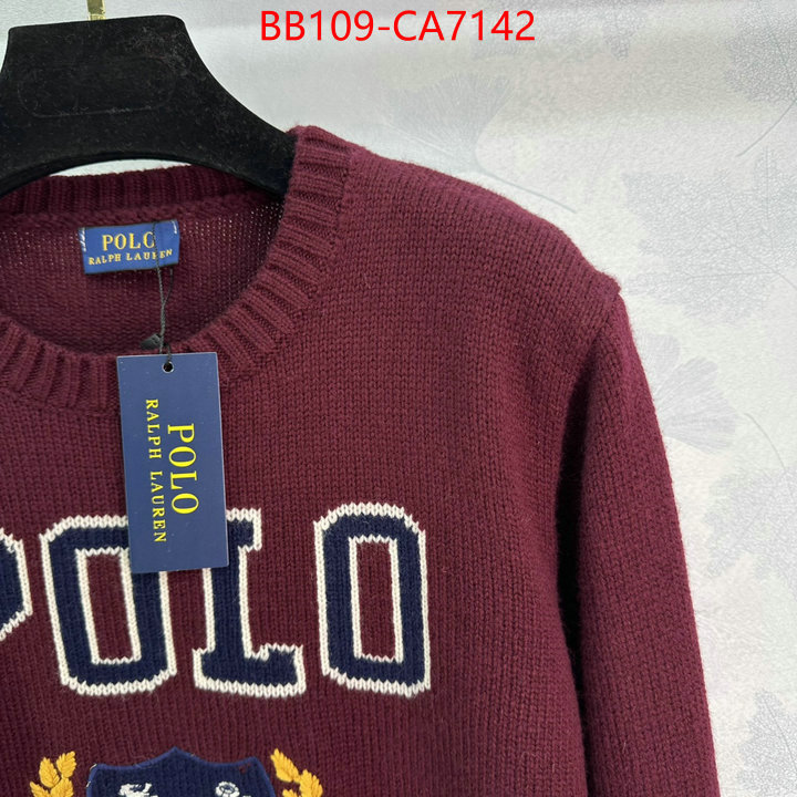 Clothing-Polo designer wholesale replica ID: CA7142 $: 109USD