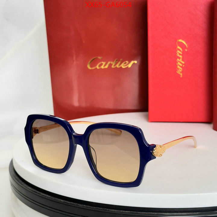 Glasses-Cartier how to buy replcia ID: GA6054 $: 65USD