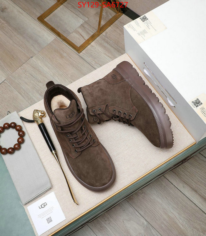 Men Shoes-UGG how to buy replica shop ID: SA6727 $: 129USD