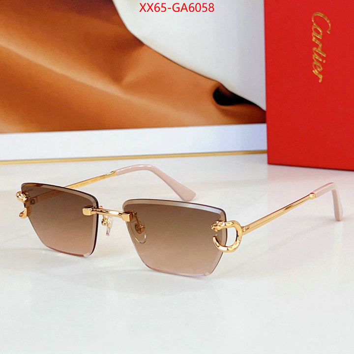 Glasses-Cartier replica aaaaa designer ID: GA6058 $: 65USD