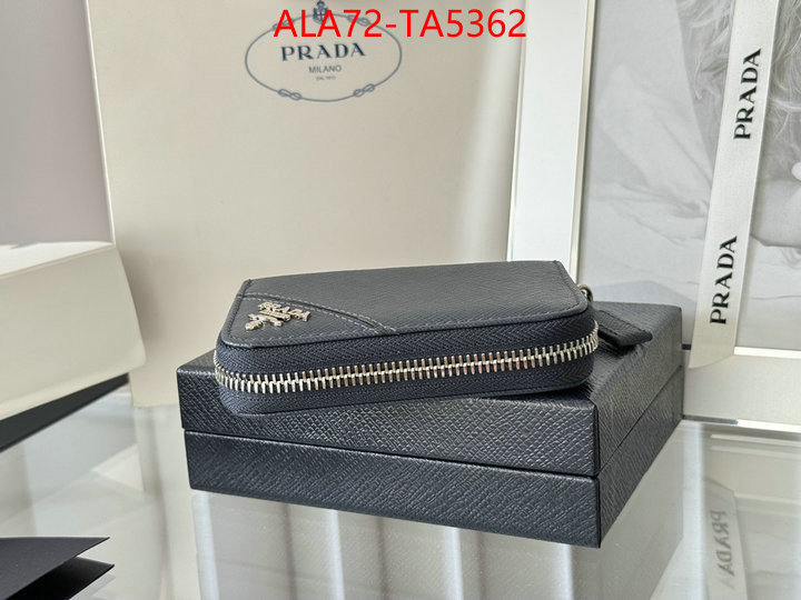 Prada Bags(TOP)-Wallet 2024 luxury replicas ID: TA5362 $: 72USD,