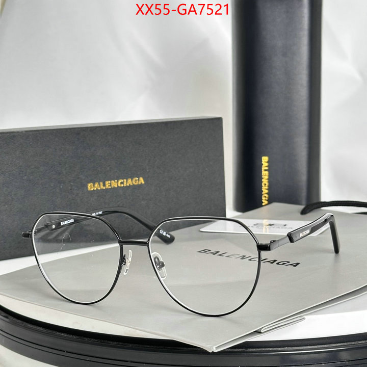 Glasses-Balenciaga we provide top cheap aaaaa ID: GA7521 $: 55USD