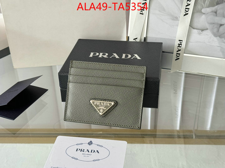 Prada Bags(TOP)-Wallet where to buy the best replica ID: TA5354 $: 49USD,