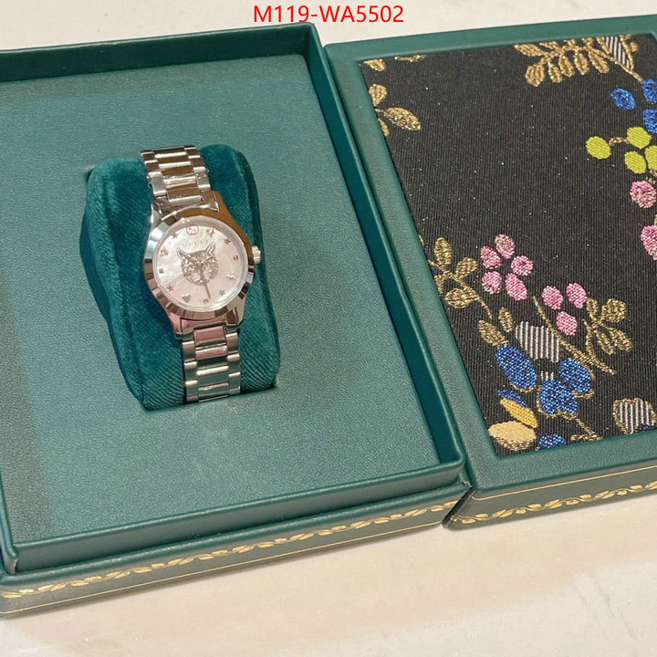 Watch(4A)-Gucci aaaaa quality replica ID: WA5502 $: 119USD