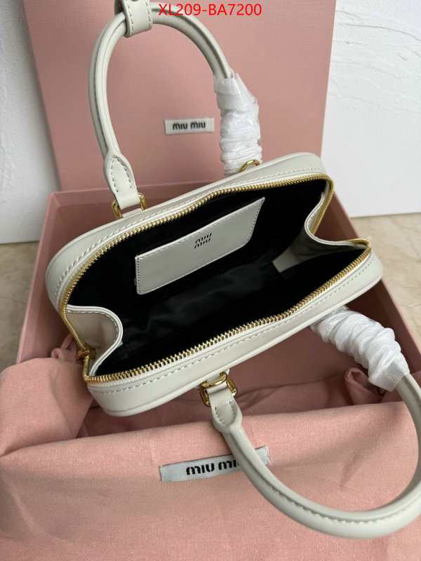 Miu Miu Bags(TOP)-Crossbody- best capucines replica ID: BA7200 $: 209USD,