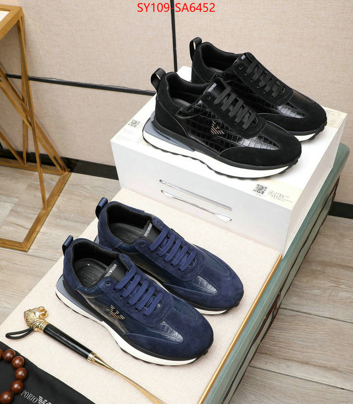 Men shoes-Armani fake ID: SA6452 $: 109USD