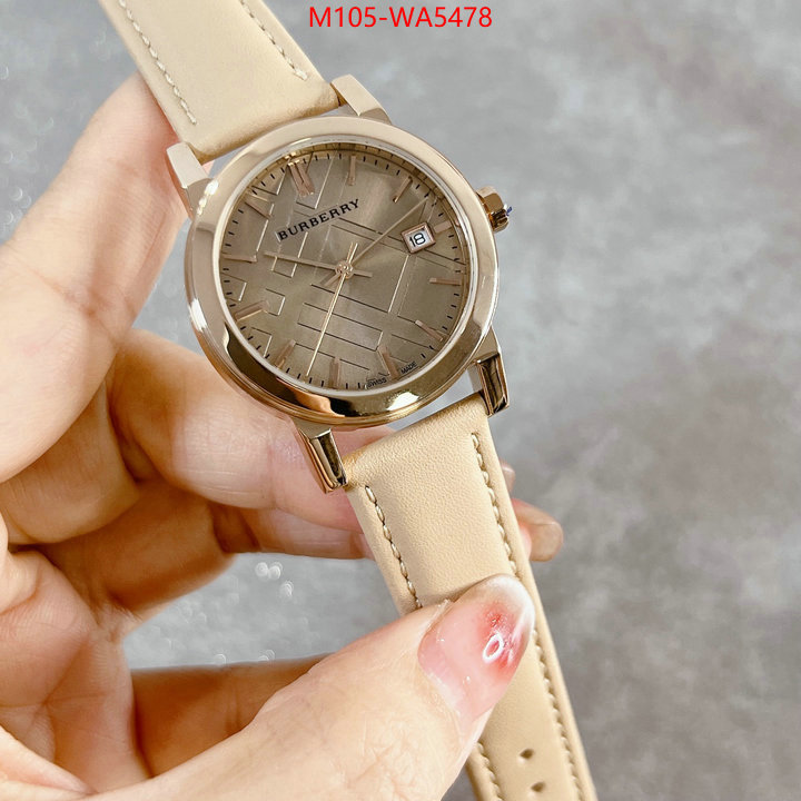 Watch(4A)-Burberry replica designer ID: WA5478 $: 105USD