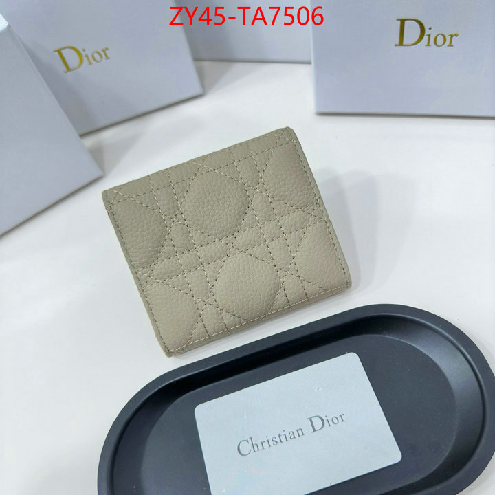 Dior Bags(4A)-Wallet- 7 star collection ID: TA7506 $: 45USD,