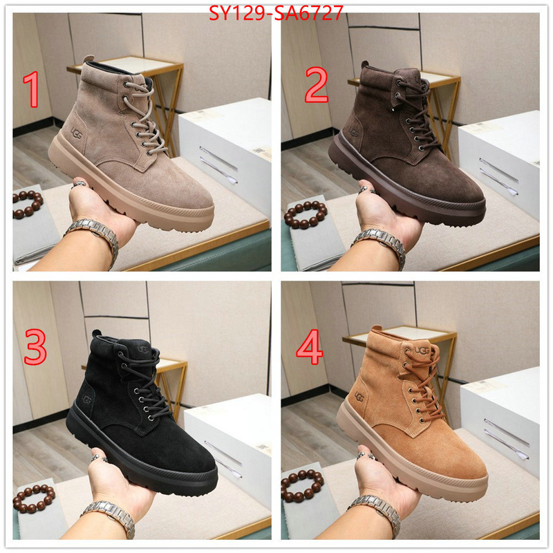 Men Shoes-UGG how to buy replica shop ID: SA6727 $: 129USD