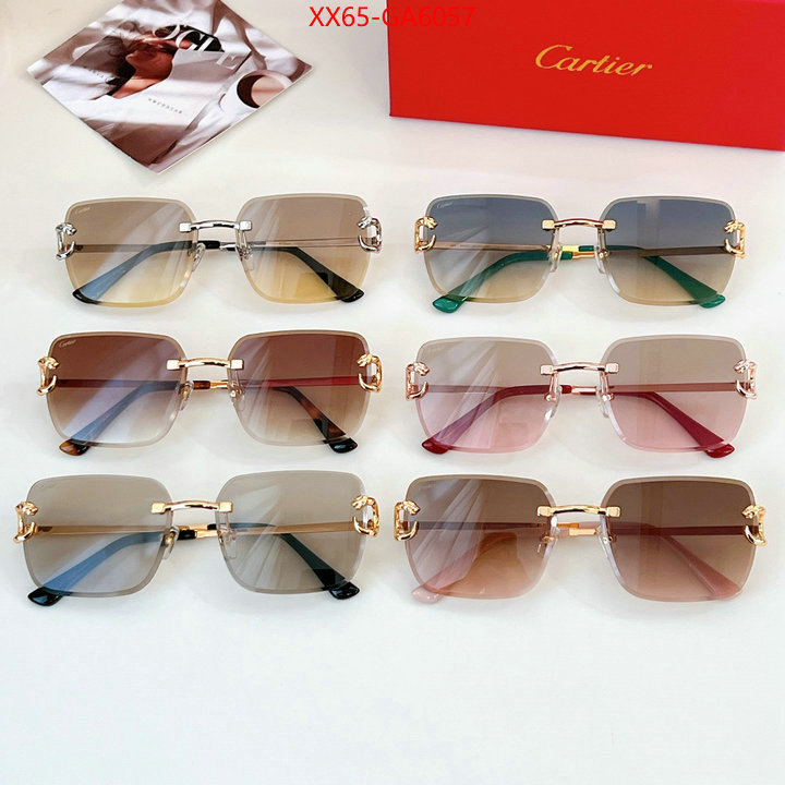 Glasses-Cartier cheap wholesale ID: GA6057 $: 65USD