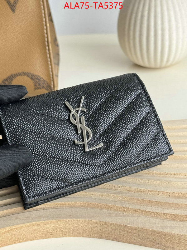 YSL Bags(TOP)-Wallet- replicas buy special ID: TA5375 $: 75USD,