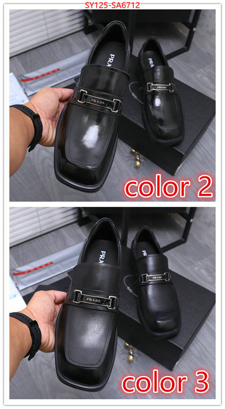 Men shoes-Prada replicas ID: SA6712 $: 125USD