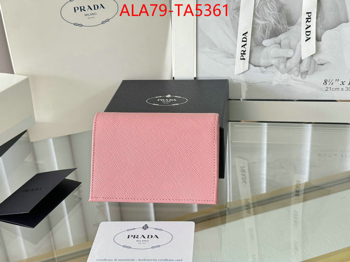 Prada Bags(TOP)-Wallet is it illegal to buy dupe ID: TA5361 $: 79USD,