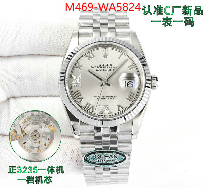 Watch(TOP)-Rolex high quality perfect ID: WA5824 $: 469USD