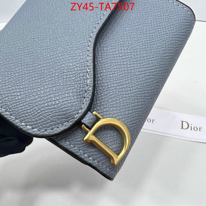 Dior Bags(4A)-Wallet- is it illegal to buy dupe ID: TA7507 $: 45USD,