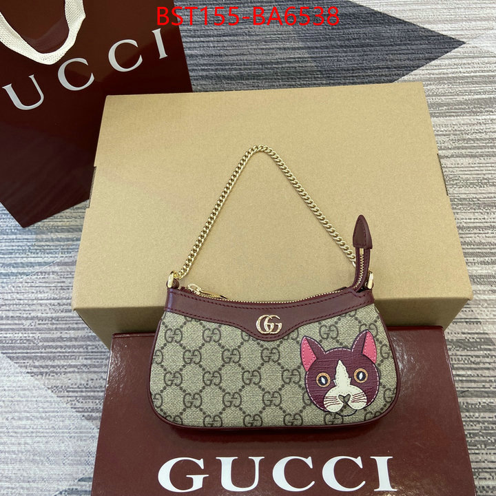 Gucci Bags(TOP)-Handbag- aaaaa+ class replica ID: BA6538 $: 155USD,