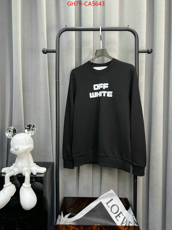 Clothing-OffWhite the quality replica ID: CA5643 $: 79USD