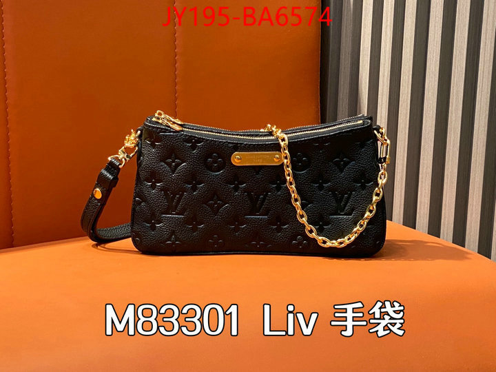 LV Bags(TOP)-Handbag Collection- wholesale 2024 replica ID: BA6574 $: 195USD,