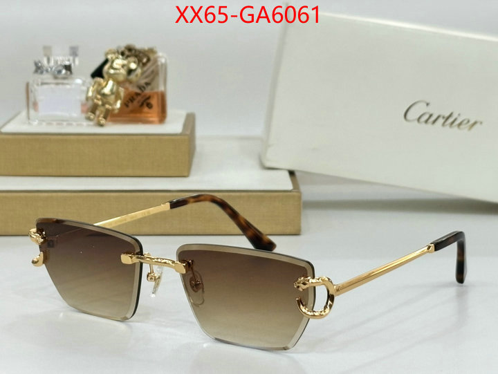 Glasses-Cartier cheap online best designer ID: GA6061 $: 65USD