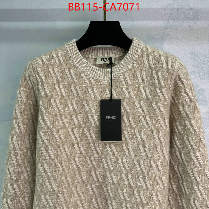 Clothing-Fendi only sell high-quality ID: CA7071 $: 115USD