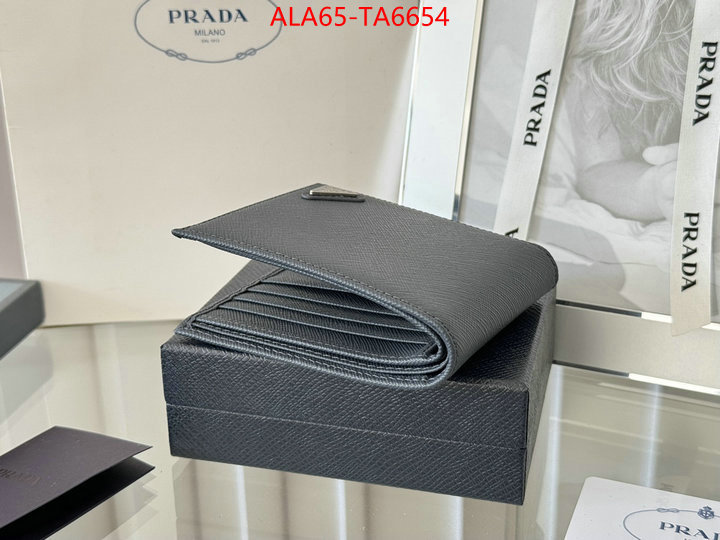 Prada Bags(TOP)-Wallet best luxury replica ID: TA6654 $: 65USD,