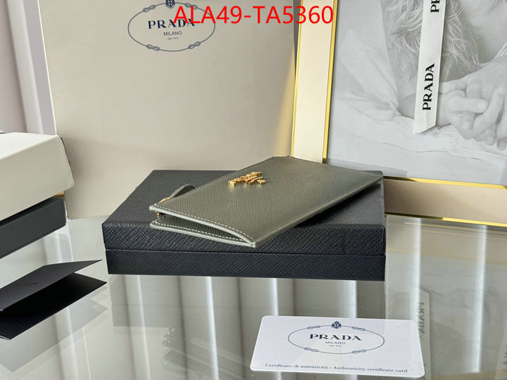 Prada Bags(TOP)-Wallet are you looking for ID: TA5360 $: 49USD,