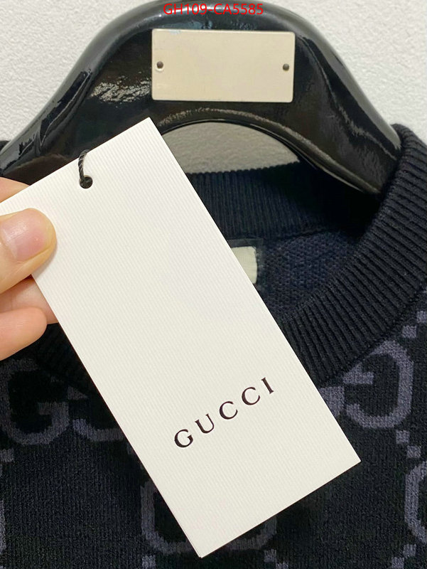 Clothing-Gucci highest quality replica ID: CA5585 $: 109USD