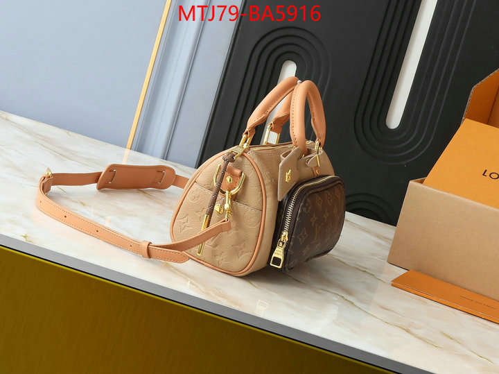 LV Bags(4A)-Speedy- best luxury replica ID: BA5916 $: 79USD,