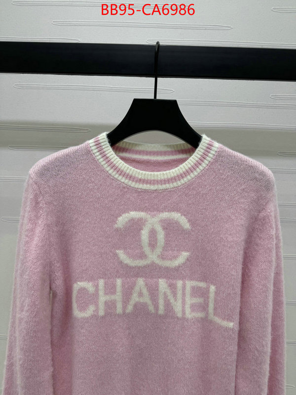 Clothing-Chanel fake high quality ID: CA6986 $: 95USD