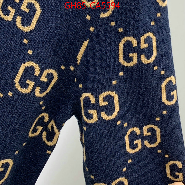 Clothing-Gucci 2024 perfect replica designer ID: CA5594 $: 85USD