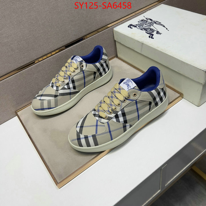 Men Shoes-Burberry top quality replica ID: SA6458 $: 125USD