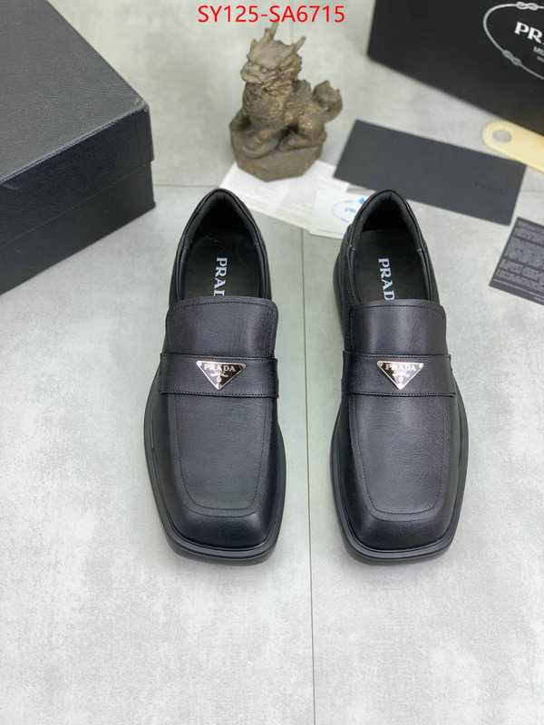 Men shoes-Prada aaaaa+ replica ID: SA6715 $: 125USD