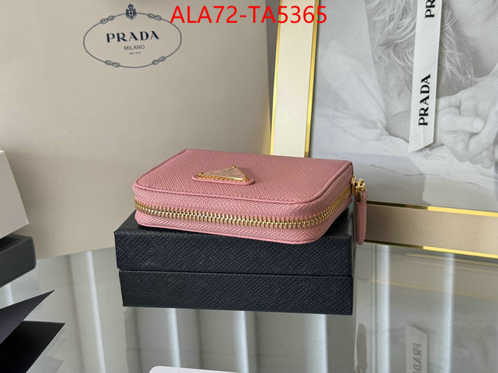 Prada Bags(TOP)-Wallet mirror copy luxury ID: TA5365 $: 72USD,