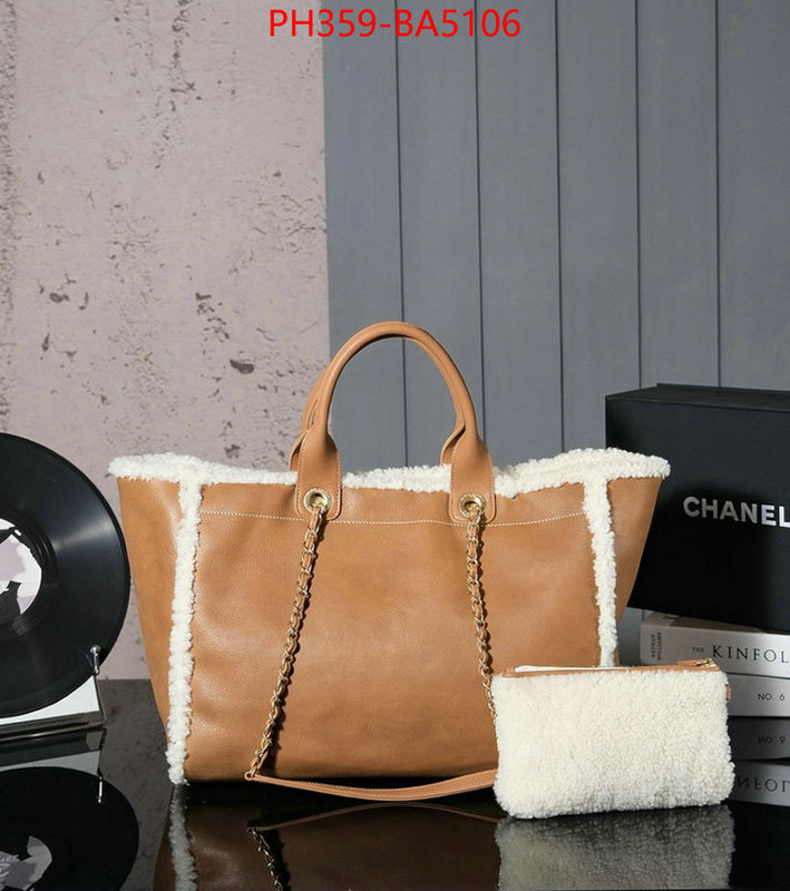 Chanel Bags(TOP)-Handbag- first copy ID: BA5106 $: 359USD,