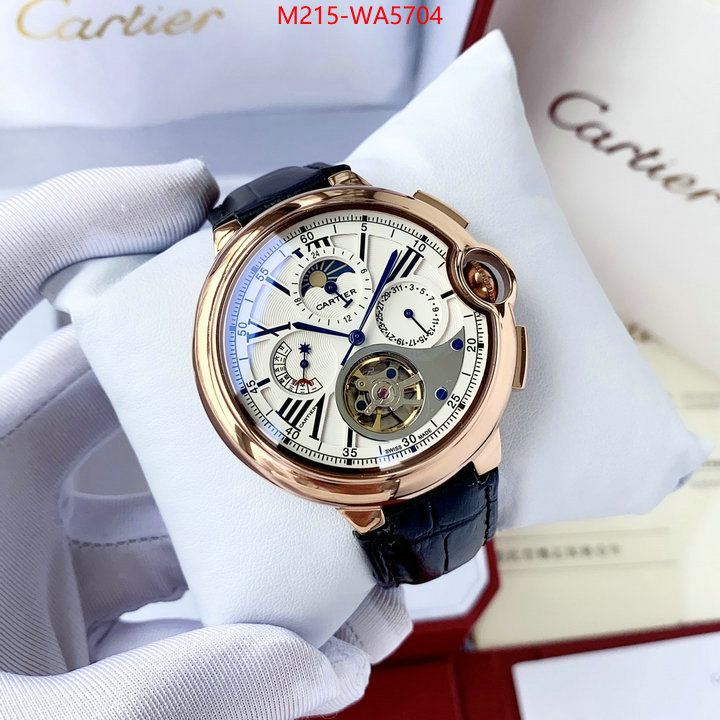 Watch(TOP)-Cartier where could you find a great quality designer ID: WA5704 $: 215USD