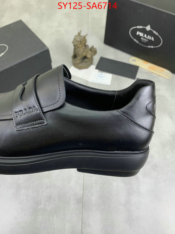 Men shoes-Prada fake cheap best online ID: SA6714 $: 125USD