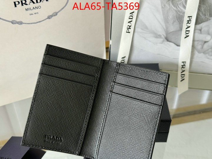 Prada Bags(TOP)-Wallet 2024 aaaaa replica customize ID: TA5369 $: 65USD,