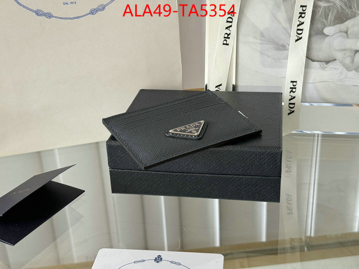 Prada Bags(TOP)-Wallet where to buy the best replica ID: TA5354 $: 49USD,