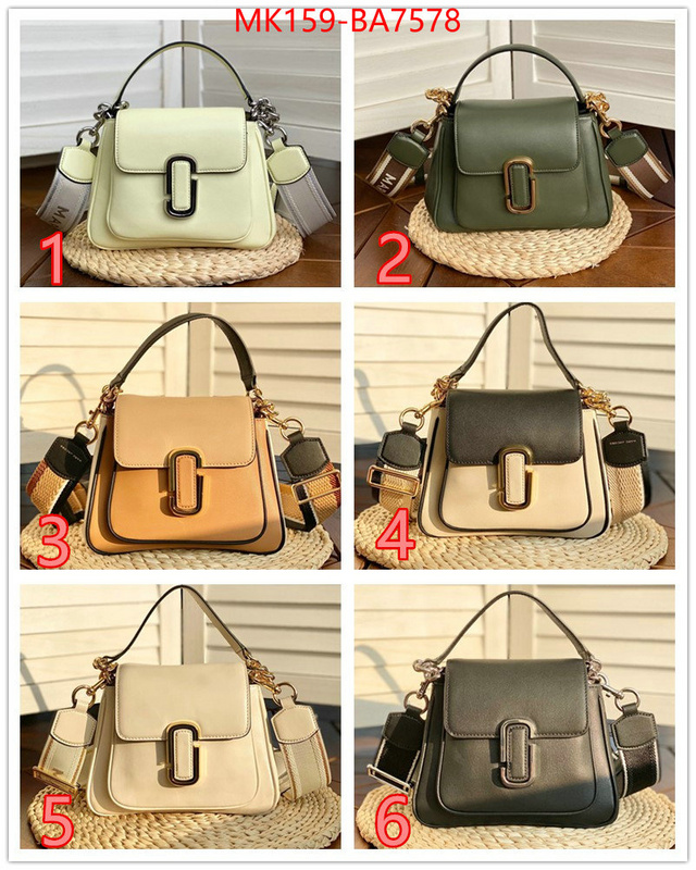 Marc Jacobs Bags(TOP)-Crossbody- what ID: BA7578 $: 159USD,