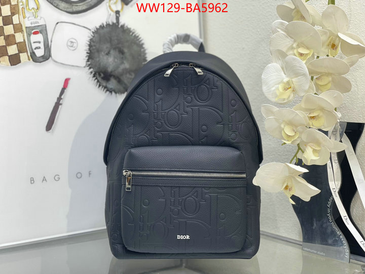 Dior Bags(4A)-Backpack- fake designer ID: BA5962