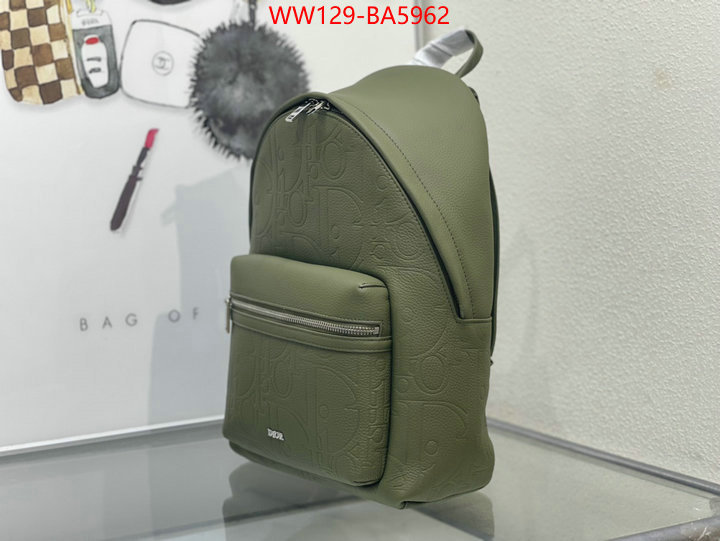 Dior Bags(4A)-Backpack- fake designer ID: BA5962