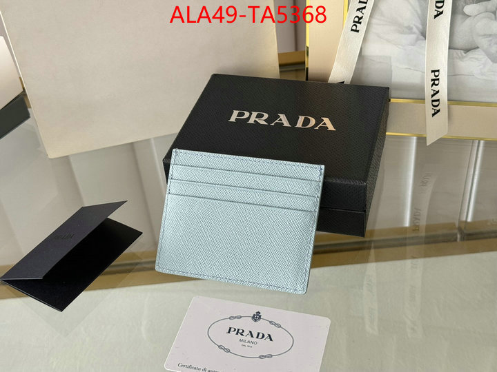 Prada Bags(TOP)-Wallet high quality replica ID: TA5368 $: 49USD,