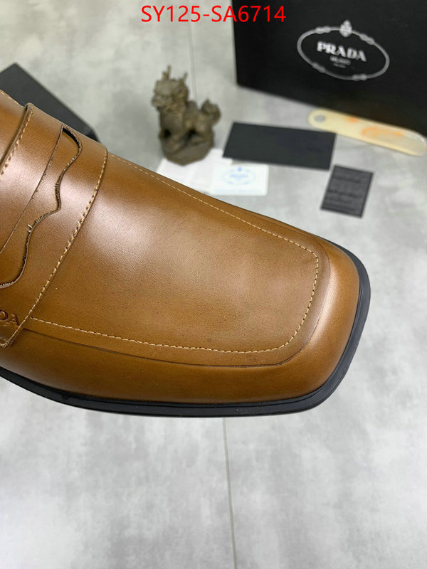 Men shoes-Prada fake cheap best online ID: SA6714 $: 125USD