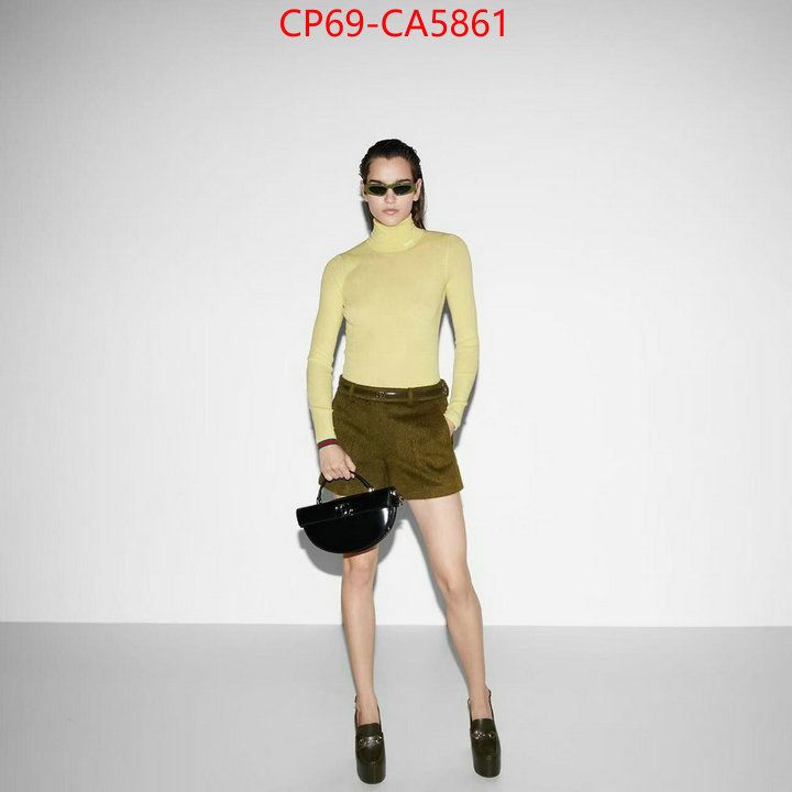 Clothing-Gucci what is a 1:1 replica ID: CA5861 $: 69USD