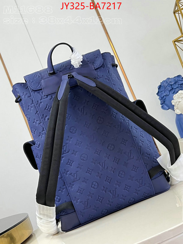 LV Bags(TOP)-Backpack- fashion replica ID: BA7217 $: 325USD,