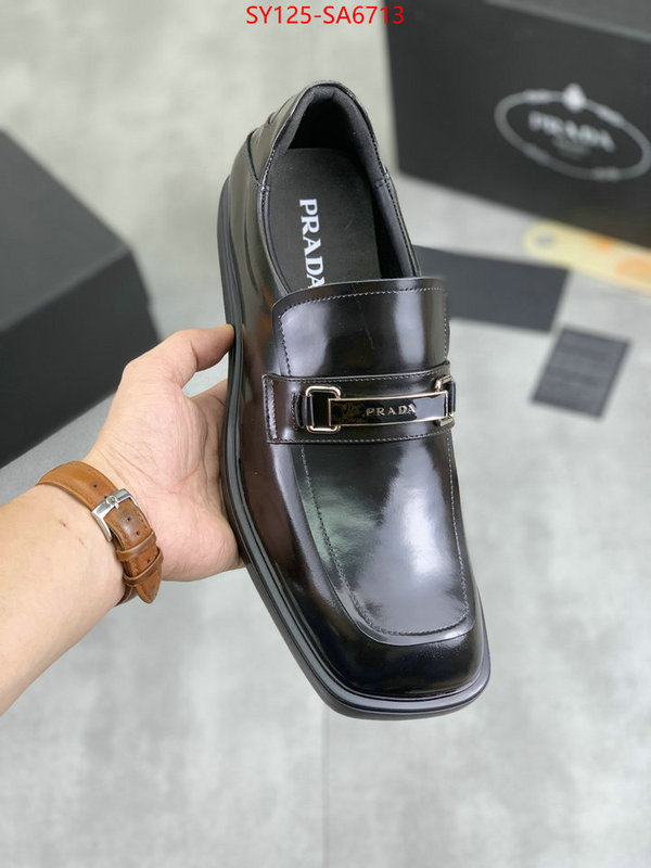 Men shoes-Prada what are the best replica ID: SA6713 $: 125USD