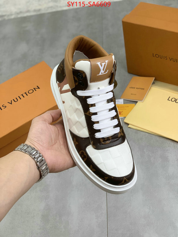 Men Shoes-LV knockoff highest quality ID: SA6609 $: 115USD