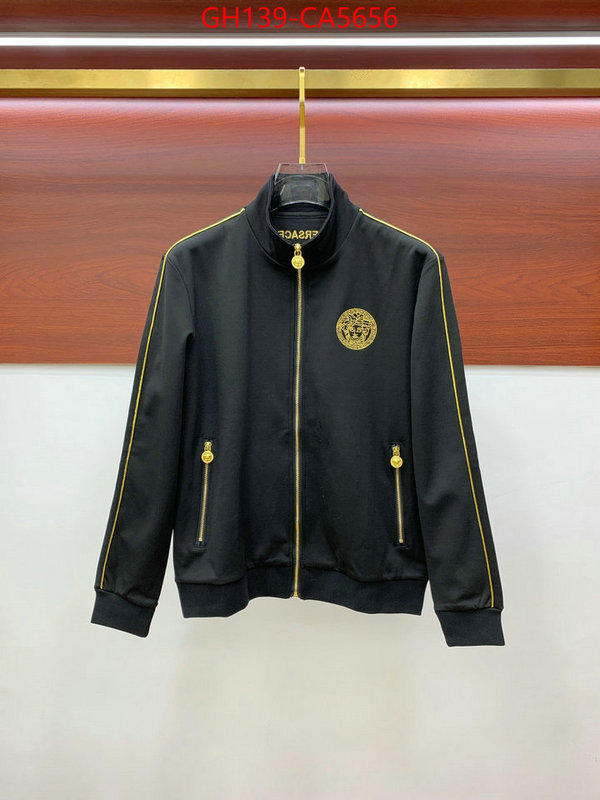 Clothing-Versace highest quality replica ID: CA5656 $: 139USD